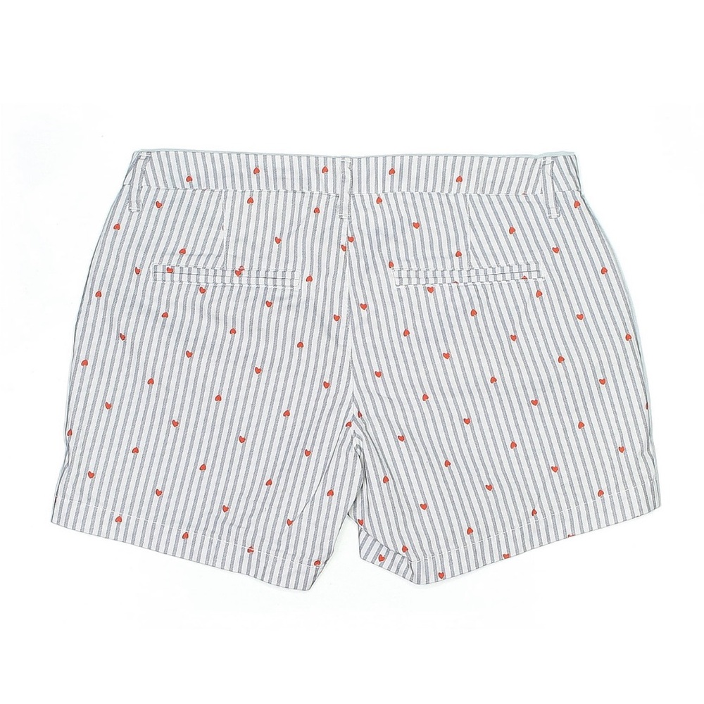 Old Navy Blue and White with Red Hearts Shorts